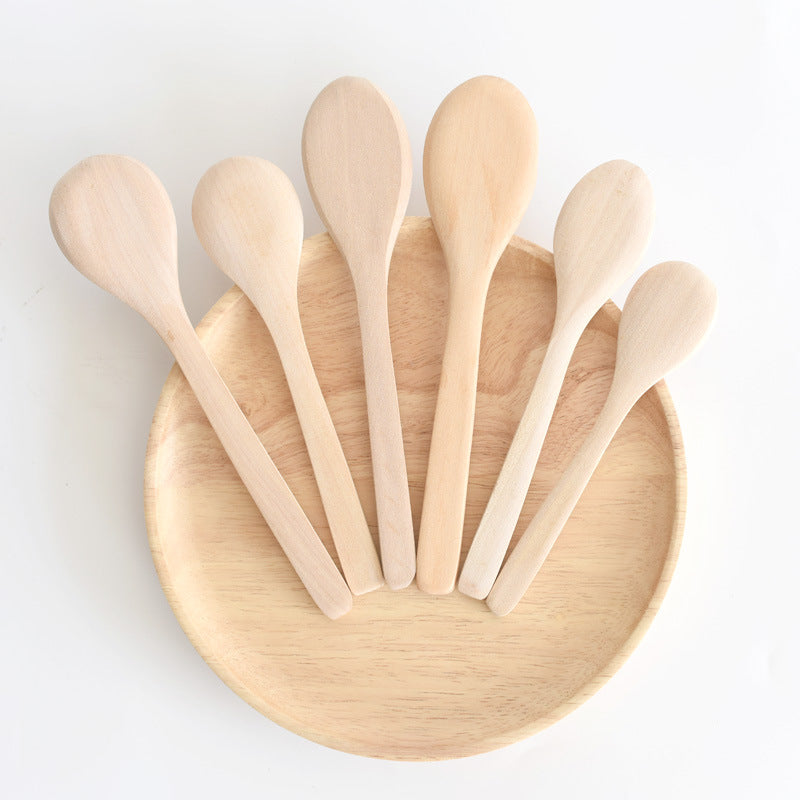 Natural Wooden Eating Spoon - Eco-Friendly & Sustainable Kitchen Utensil