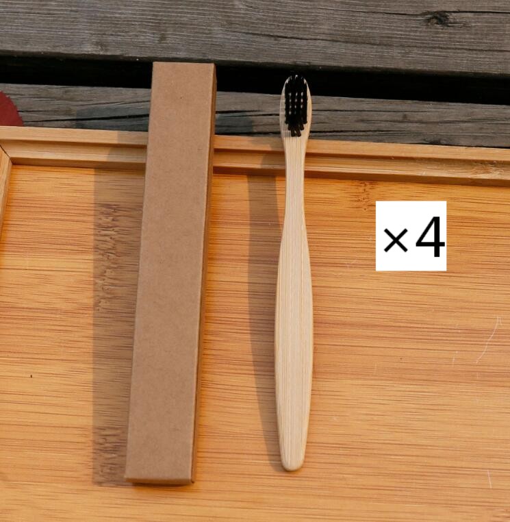 Bamboo Toothbrush with Soft Bristles - 100% Biodegradable & Eco-Friendly