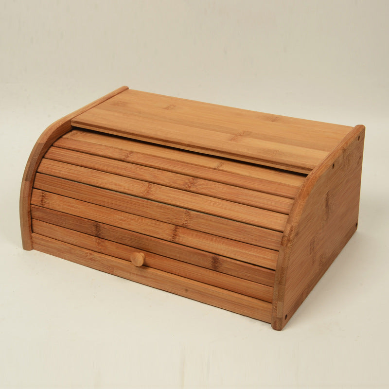 Bamboo Bread Box - Eco-Friendly Kitchen Storage Container