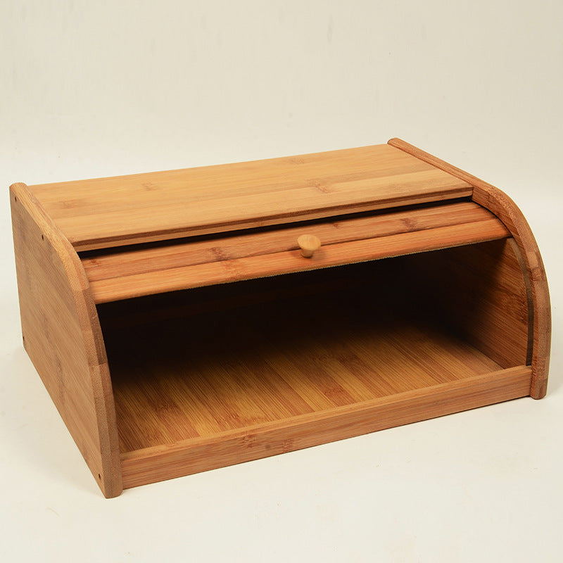 Bamboo Bread Box - Eco-Friendly Kitchen Storage Container