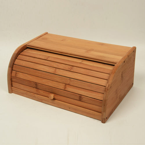 Bamboo Bread Box - Eco-Friendly Kitchen Storage Container