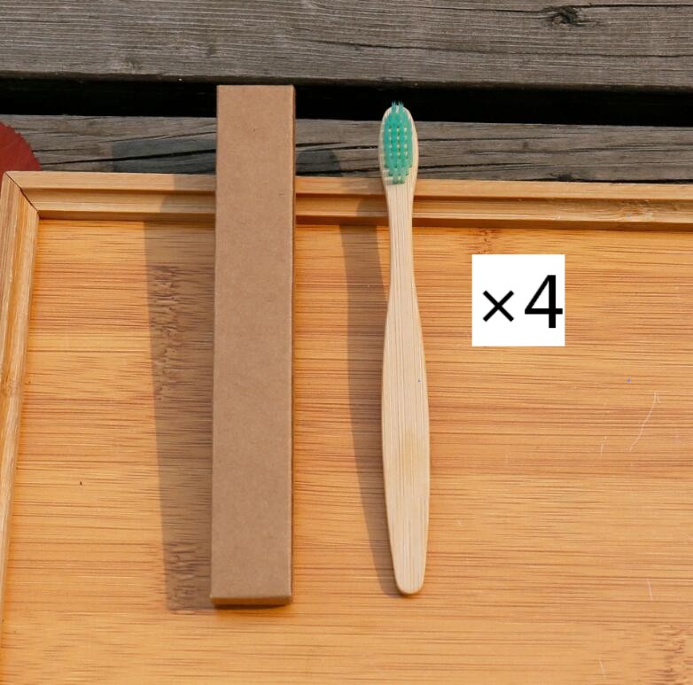 Bamboo Toothbrush with Soft Bristles - 100% Biodegradable & Eco-Friendly