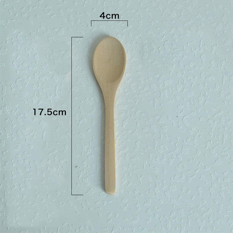Natural Wooden Eating Spoon - Eco-Friendly & Sustainable Kitchen Utensil