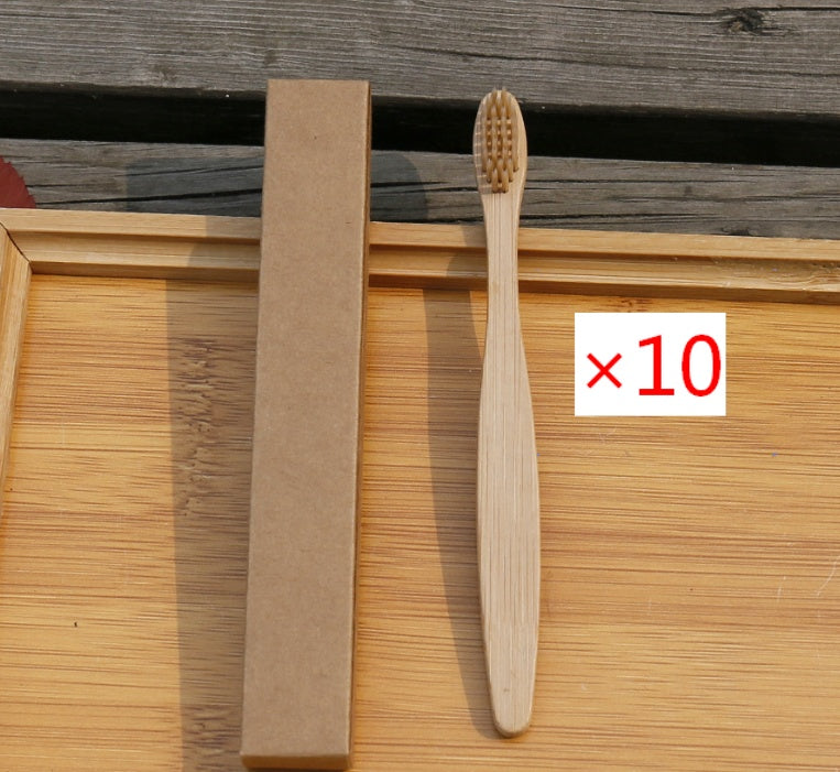 Bamboo Toothbrush with Soft Bristles - 100% Biodegradable & Eco-Friendly