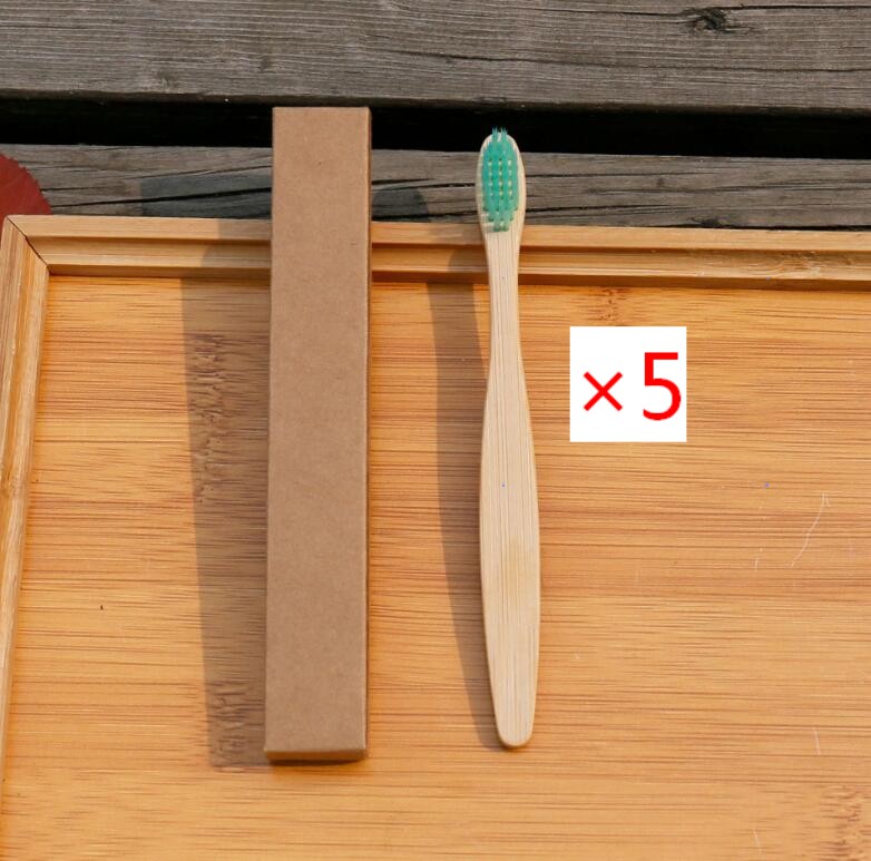 Bamboo Toothbrush with Soft Bristles - 100% Biodegradable & Eco-Friendly