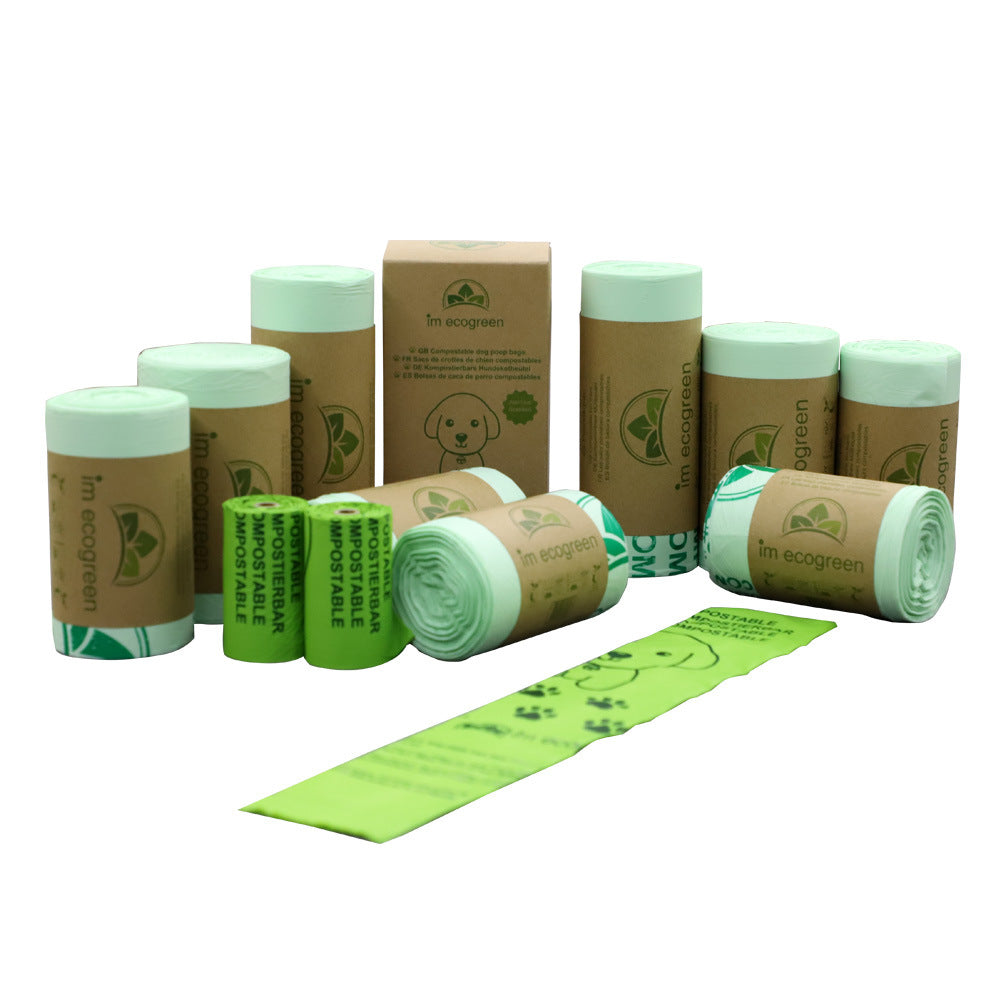 Fully Biodegradable Garbage Bags - Compostable Trash Bags for Eco-Friendly Waste