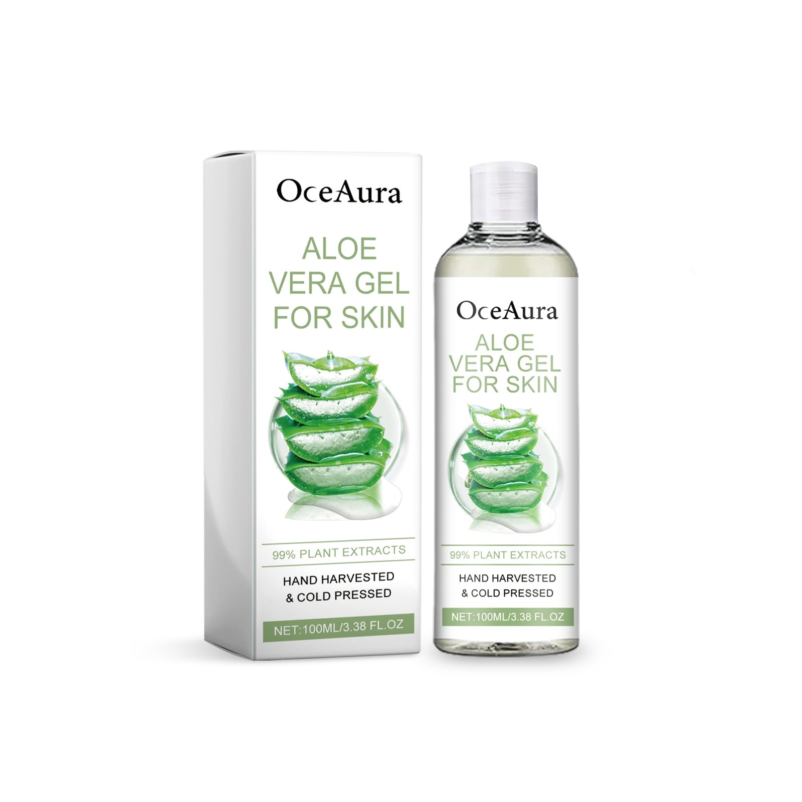 Pure Organic Aloe Vera Gel - Natural Moisturizing Skincare (100ml)