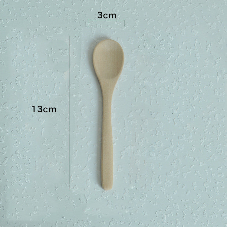 Natural Wooden Eating Spoon - Eco-Friendly & Sustainable Kitchen Utensil