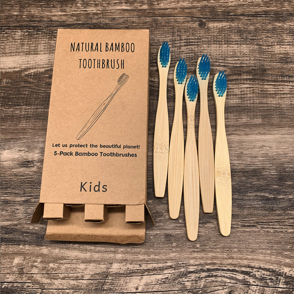 Bamboo Toothbrush with Soft Bristles - 100% Biodegradable & Eco-Friendly