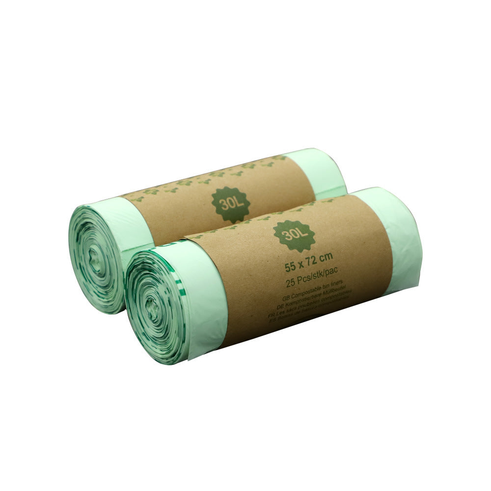 Fully Biodegradable Garbage Bags - Compostable Trash Bags for Eco-Friendly Waste