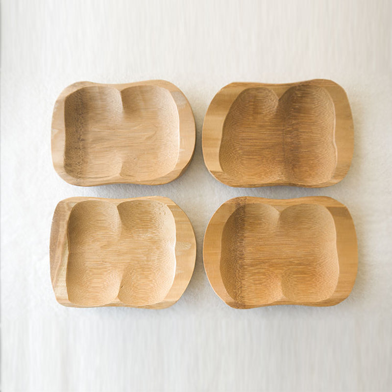 Natural Bamboo Soap Dish - Eco-Friendly Bathroom Accessory
