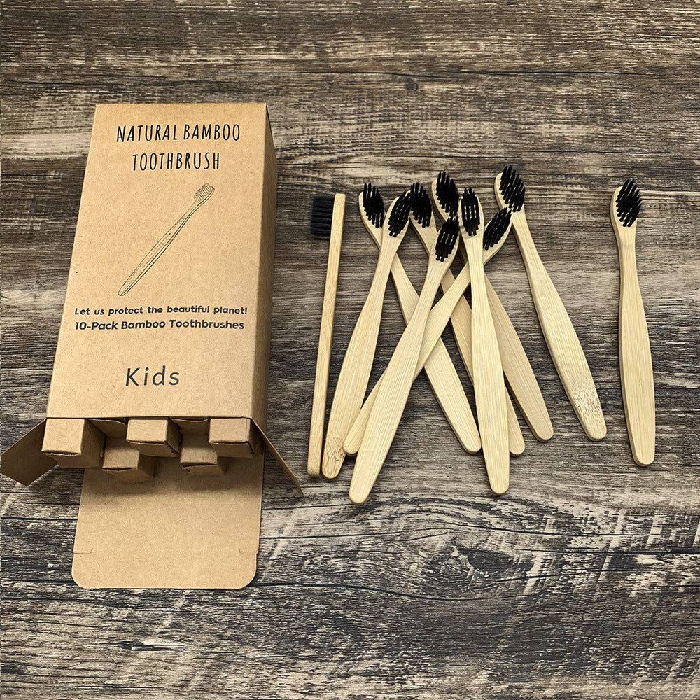 Bamboo Toothbrush with Soft Bristles - 100% Biodegradable & Eco-Friendly
