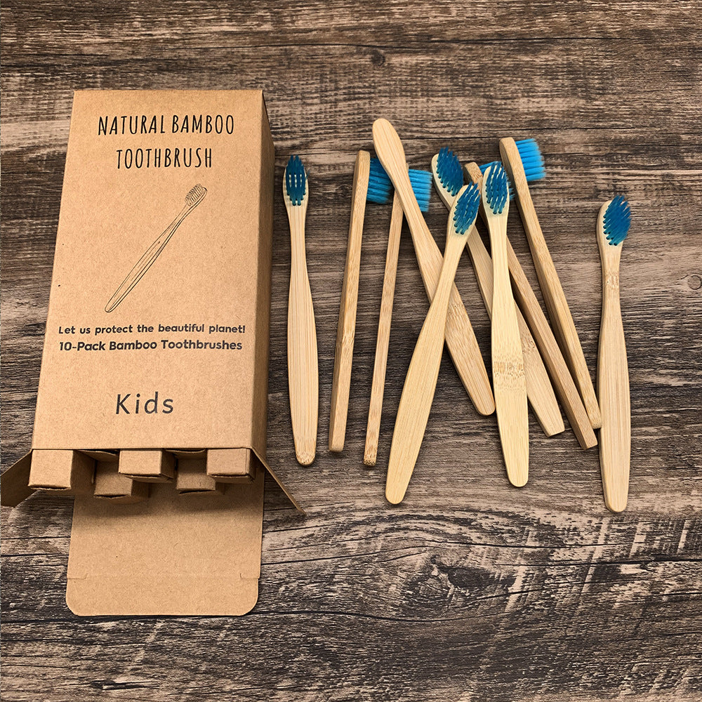 Bamboo Toothbrush with Soft Bristles - 100% Biodegradable & Eco-Friendly