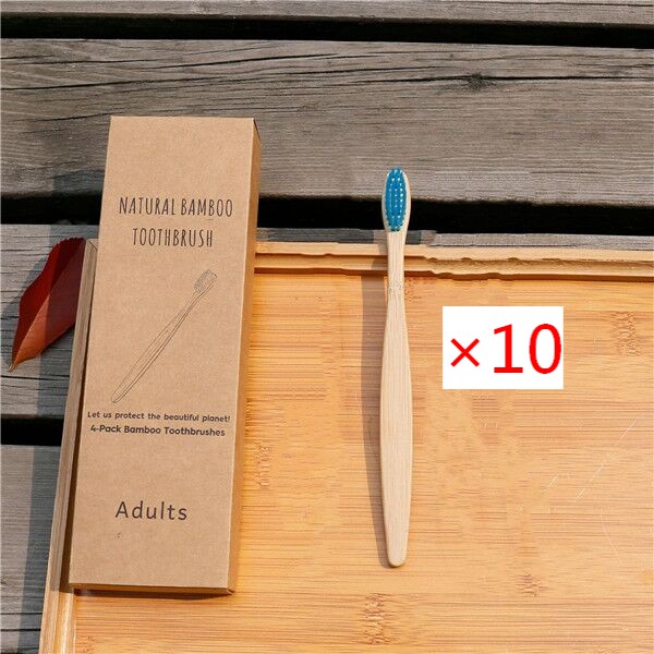 Bamboo Toothbrush with Soft Bristles - 100% Biodegradable & Eco-Friendly