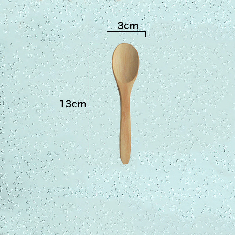 Natural Wooden Eating Spoon - Eco-Friendly & Sustainable Kitchen Utensil
