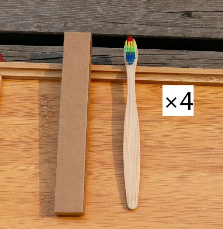 Bamboo Toothbrush with Soft Bristles - 100% Biodegradable & Eco-Friendly