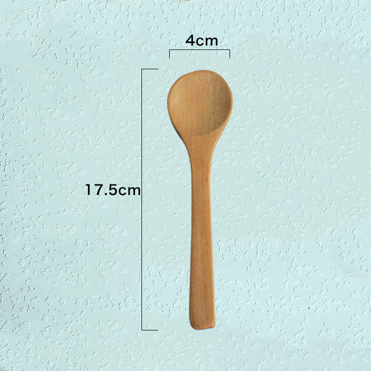 Natural Wooden Eating Spoon - Eco-Friendly & Sustainable Kitchen Utensil