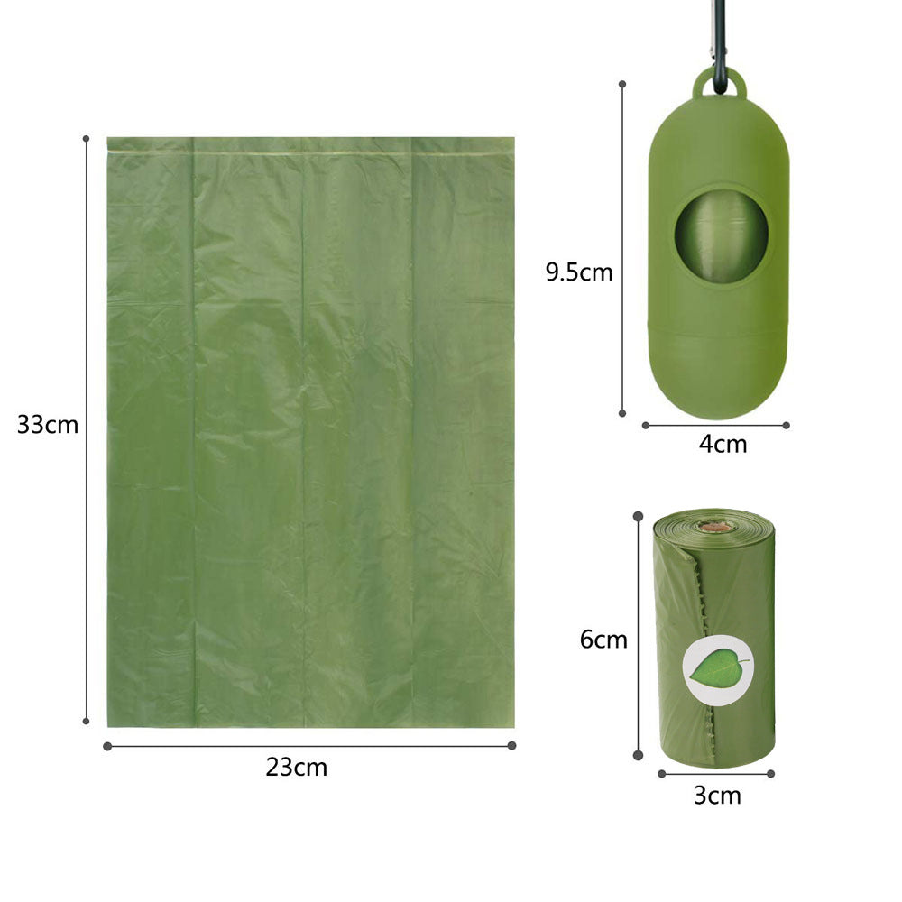 Biodegradable Pet Waste Bag Dispenser - Eco-Friendly Dog Poop Bag Storage Box