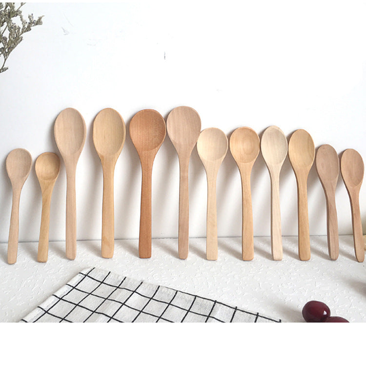 Natural Wooden Eating Spoon - Eco-Friendly & Sustainable Kitchen Utensil