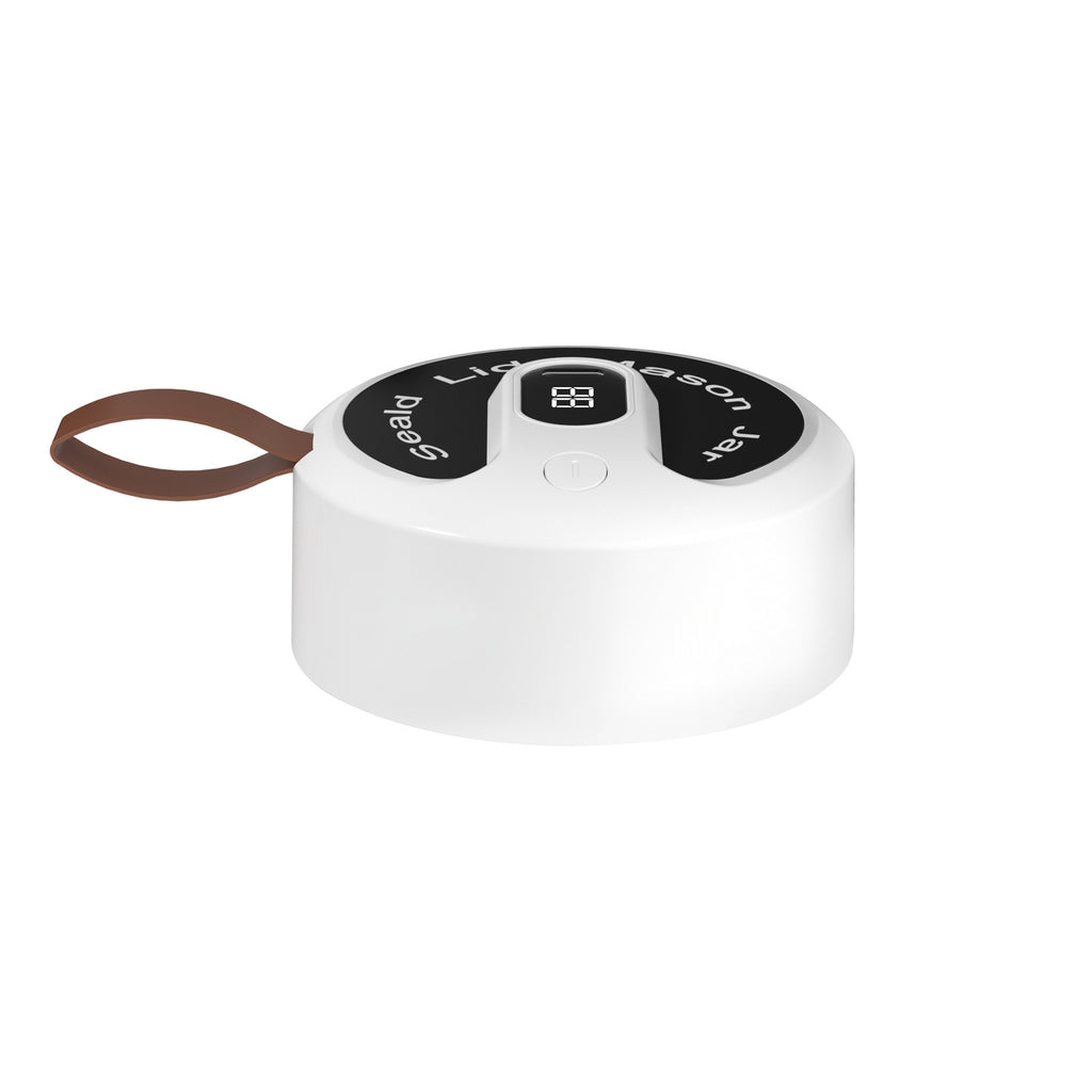 Eco-Friendly Electric Mason Jar Vacuum Sealer - Reduce Food Waste & Save the Planet