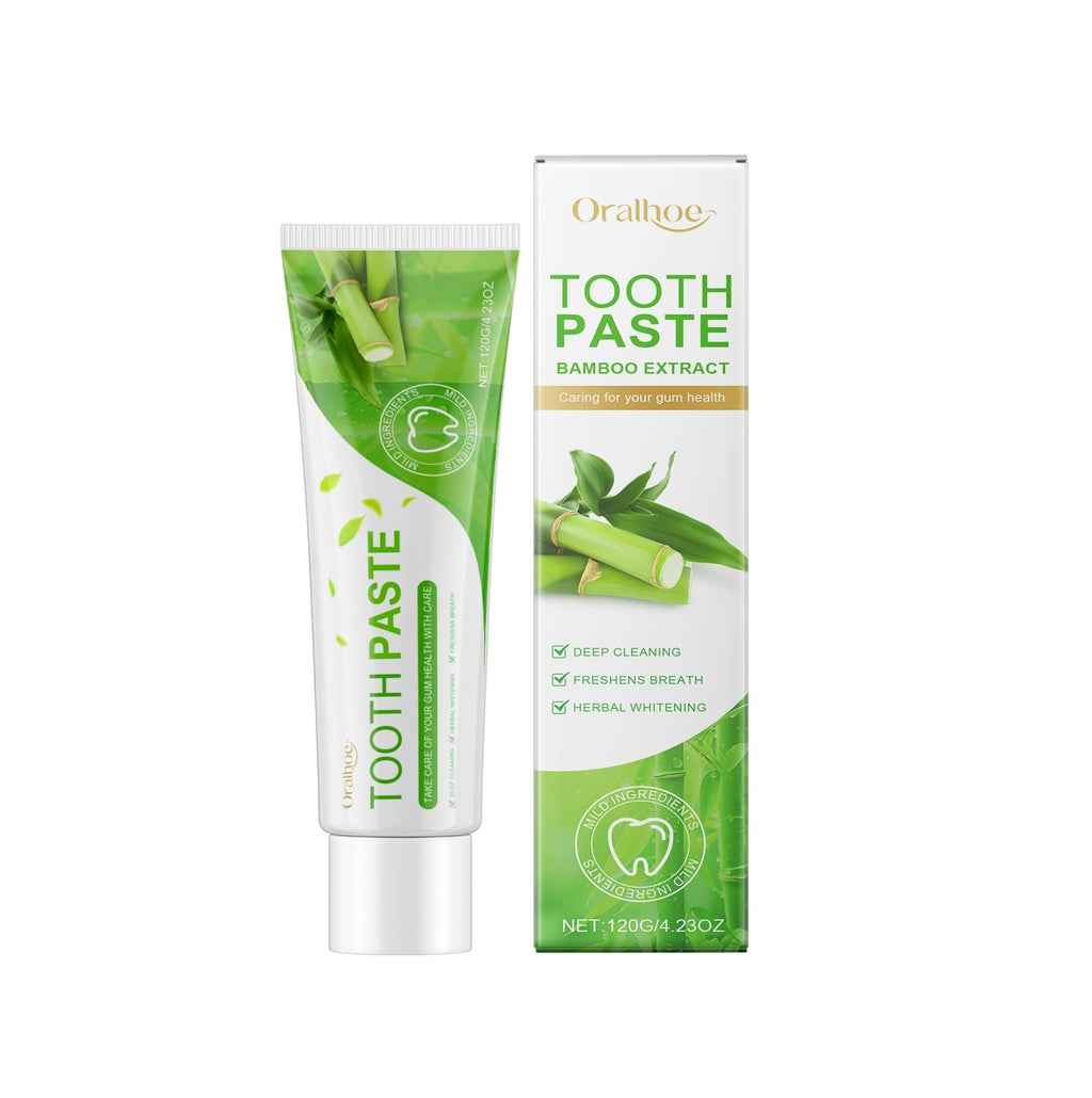 Natural Bamboo Charcoal Toothpaste - Whitening & Organic (50g)
