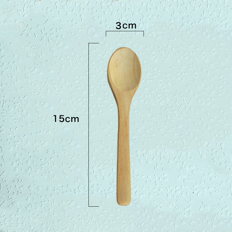 Natural Wooden Eating Spoon - Eco-Friendly & Sustainable Kitchen Utensil