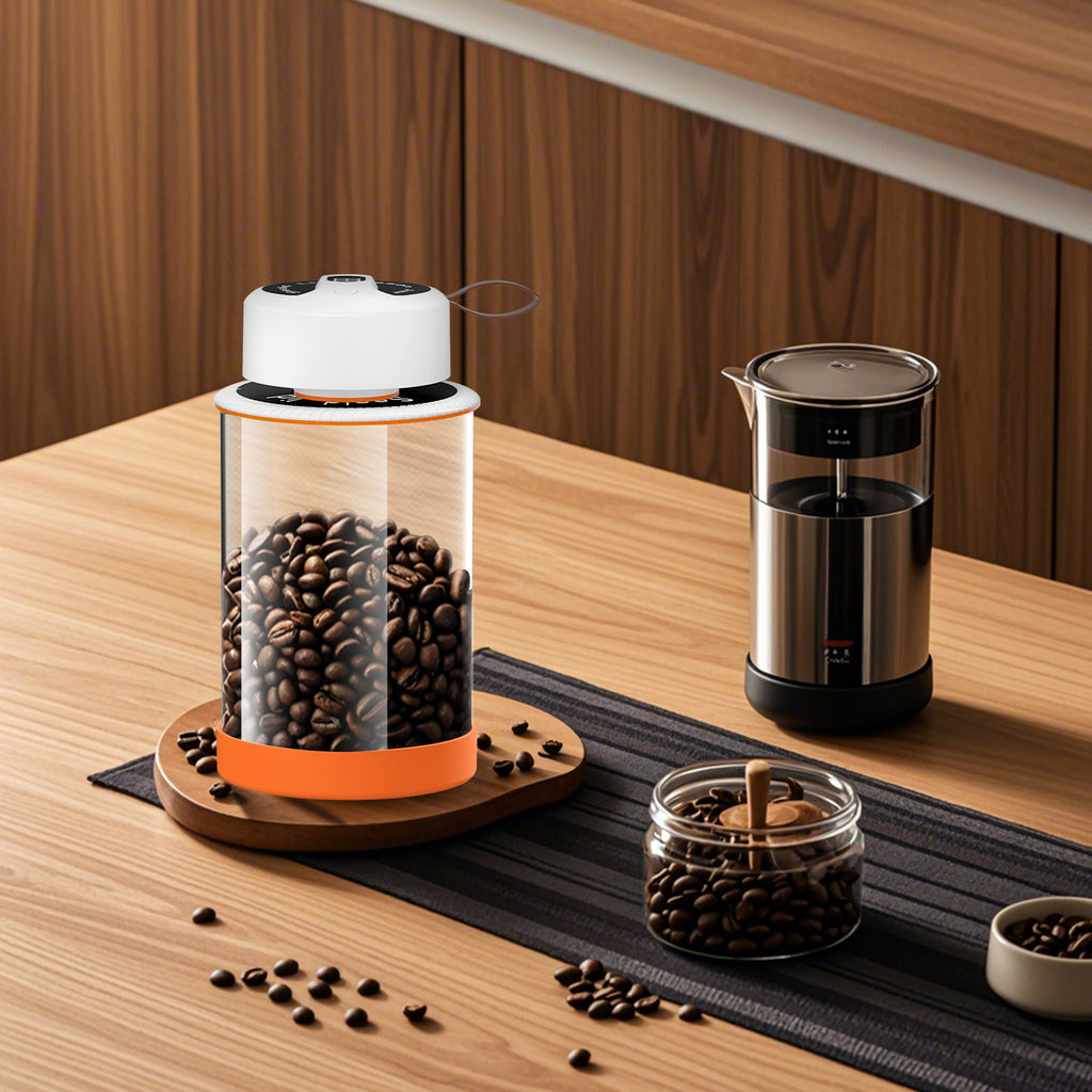 Eco-Friendly Electric Mason Jar Vacuum Sealer - Reduce Food Waste & Save the Planet