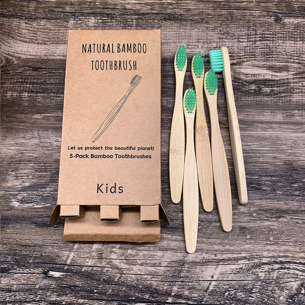 Bamboo Toothbrush with Soft Bristles - 100% Biodegradable & Eco-Friendly