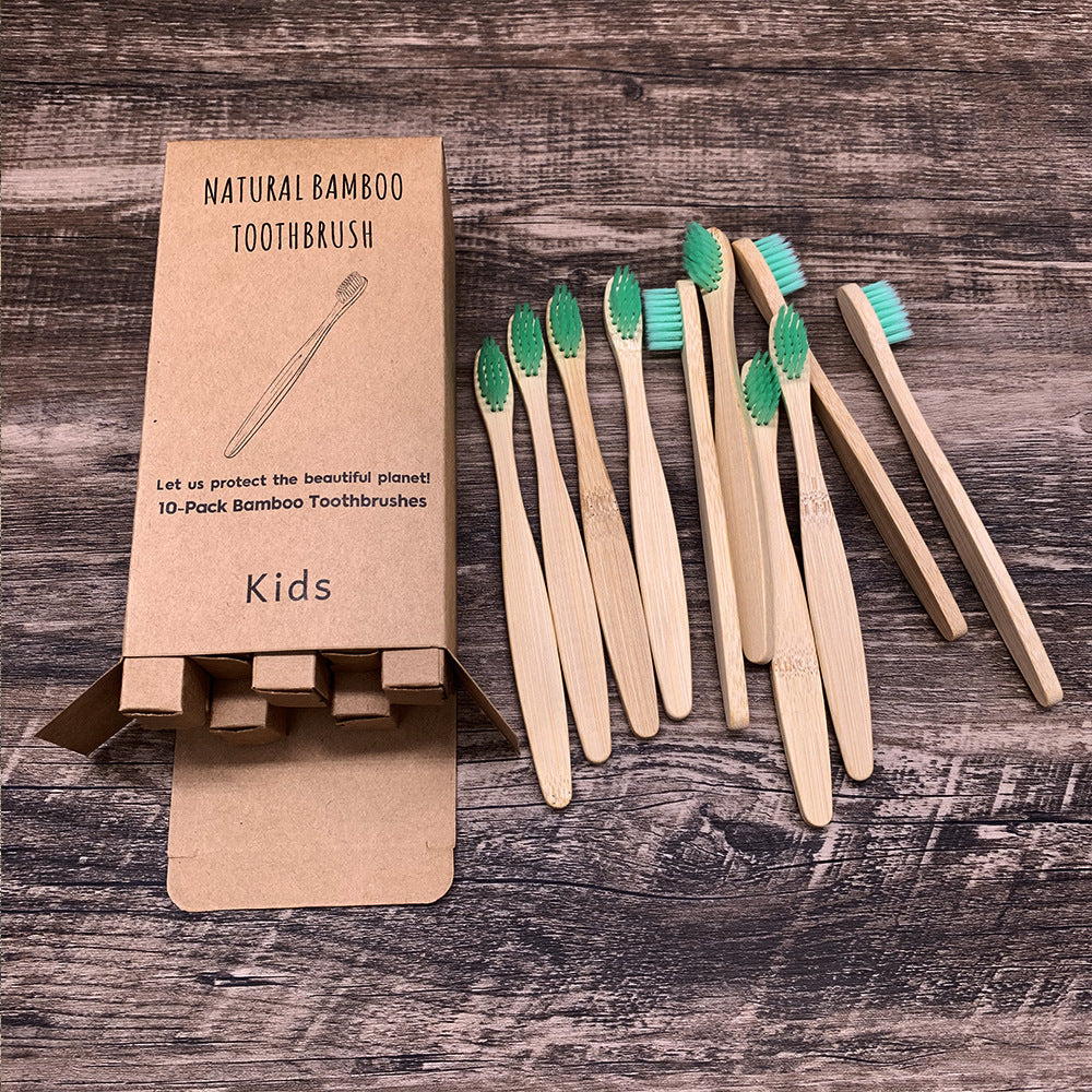 Bamboo Toothbrush with Soft Bristles - 100% Biodegradable & Eco-Friendly