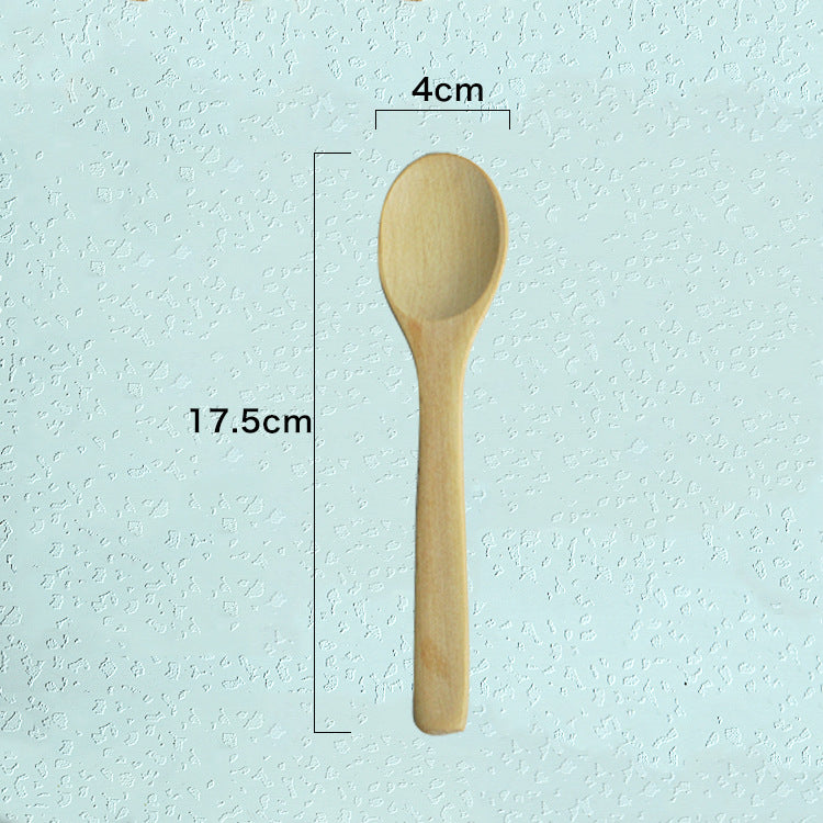 Natural Wooden Eating Spoon - Eco-Friendly & Sustainable Kitchen Utensil